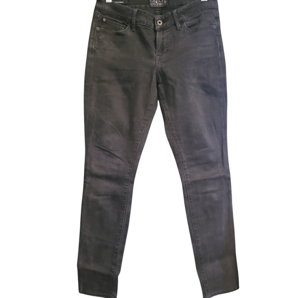 Lucky Brand Lolita Skinny Jeans Black sz 6